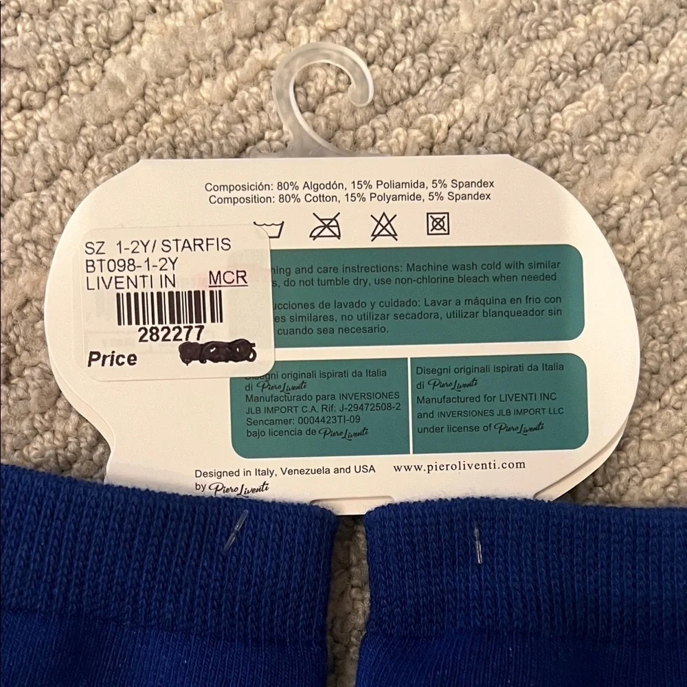 Boogie Toes Starfish Baby Grip Socks 1-2 Years NWT Summer Outfit